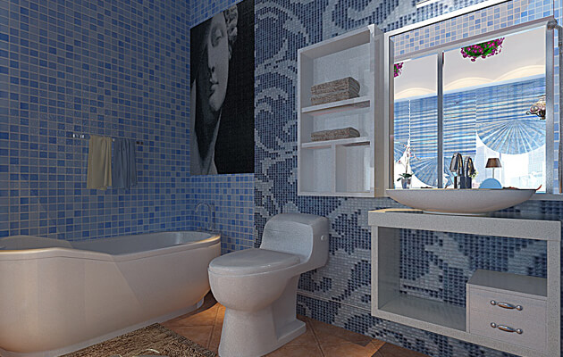 trendy mosaic ideas by room 2