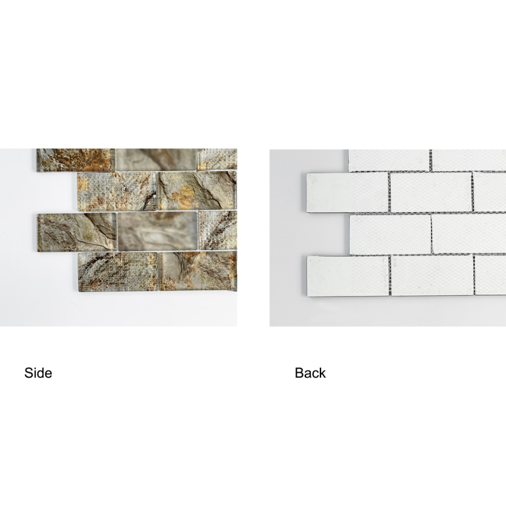 How to fix pebble metal mosaic tile 2022