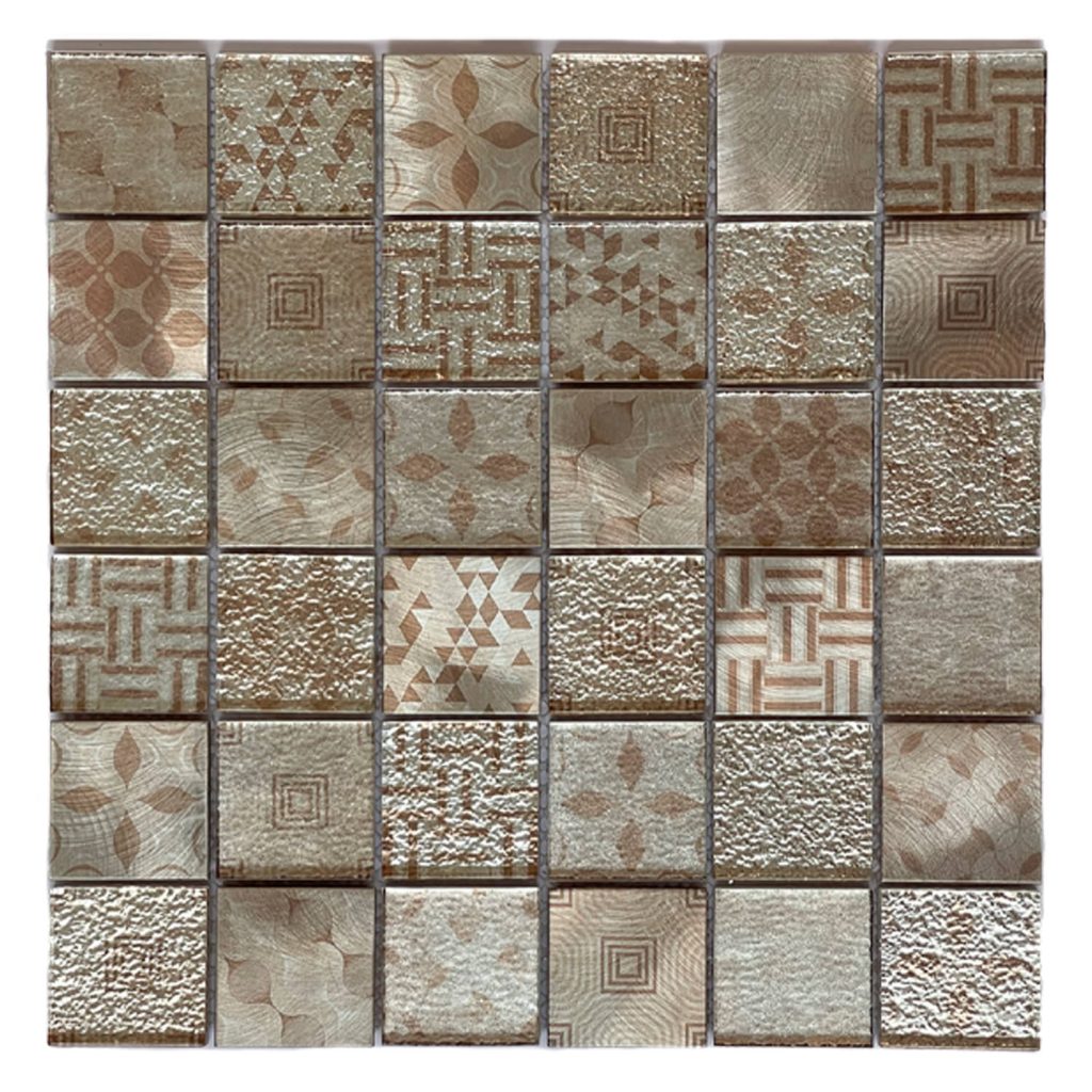 Gold glass mosaic tile wholesale